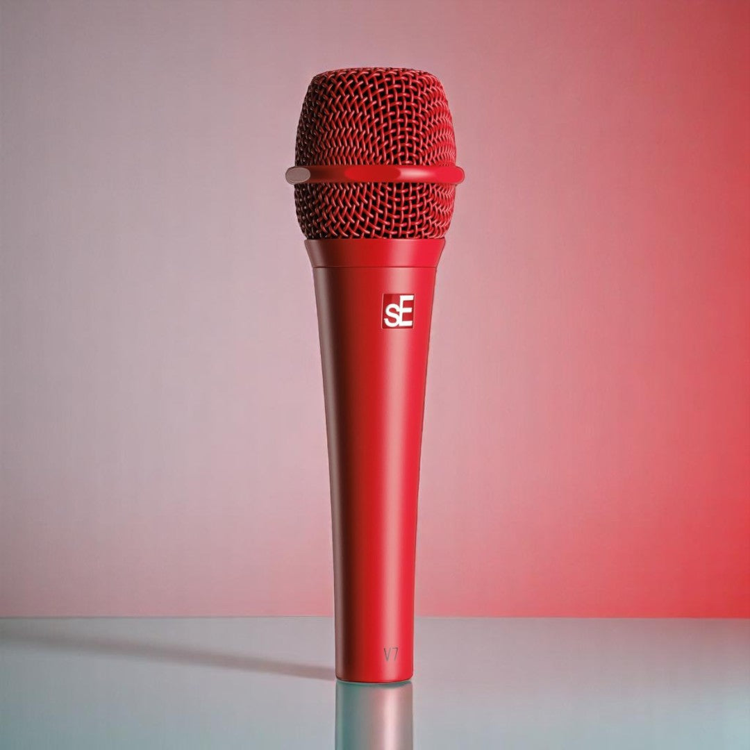 紅色的聲音:sE Electronics V7 RED,讓你站在舞台中央發光