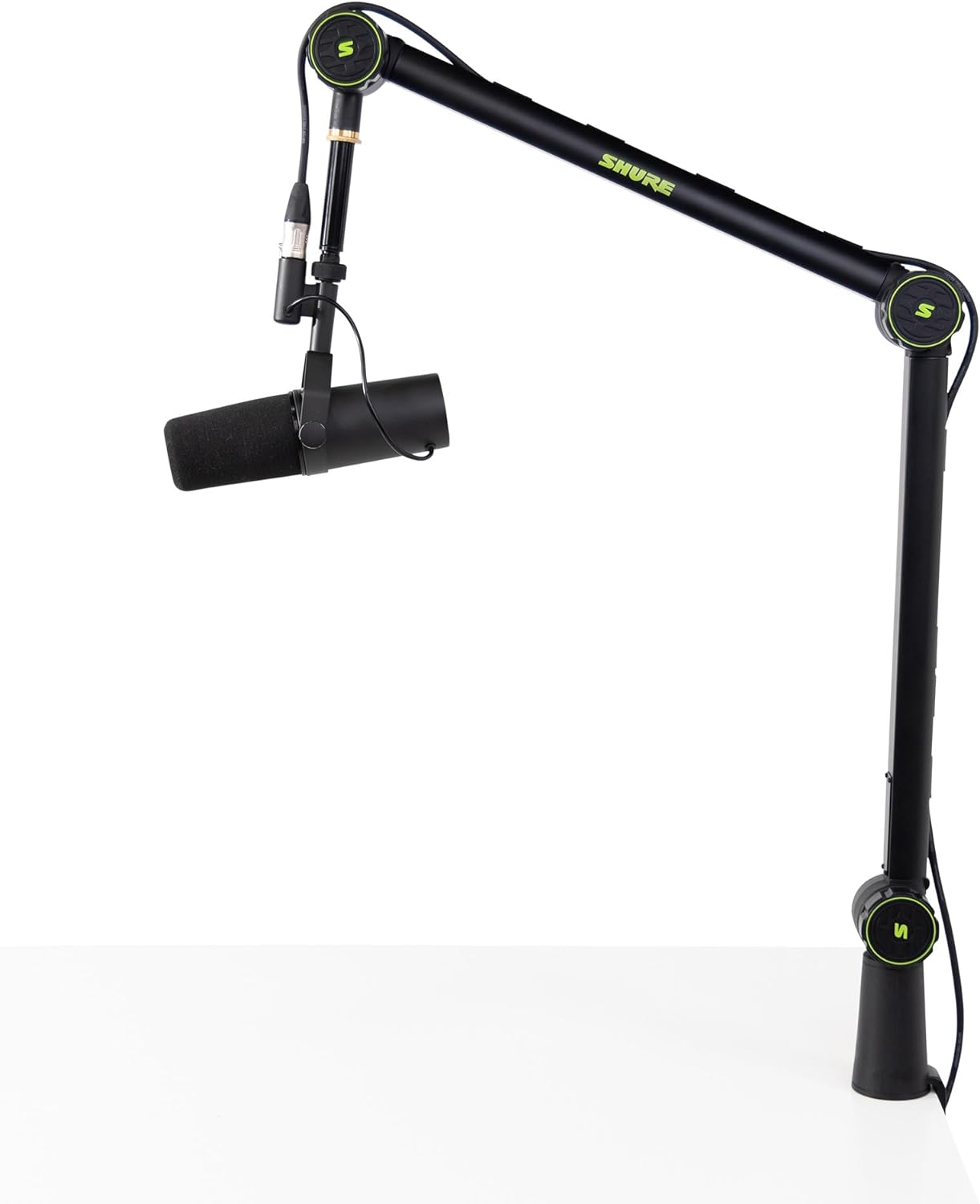 Shure SM7B、SM7DB、MV7+ 的最佳拍檔:SH-BROADCAST1 動臂式桌面咪高峰stand