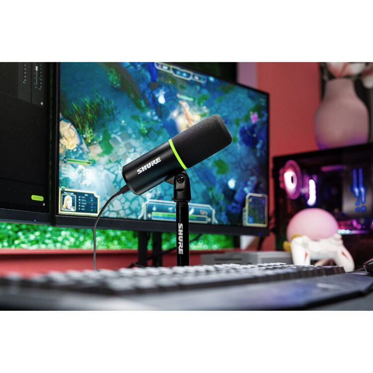 Shure MV6 電競直播套裝,連 Shure SRH240A 監聽耳機