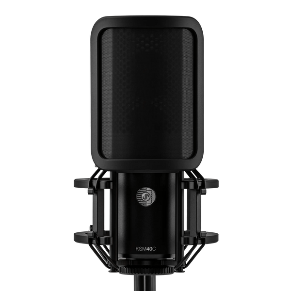 Shure KSM40C 大振膜心形拾音 電容咪高峰(附 Shock Mount 及 Magnetic Pop Filter) Shure KSM40C 大振膜心形拾音 電容咪高峰(附 Shock Mount 及 Magnetic Pop Filter)
