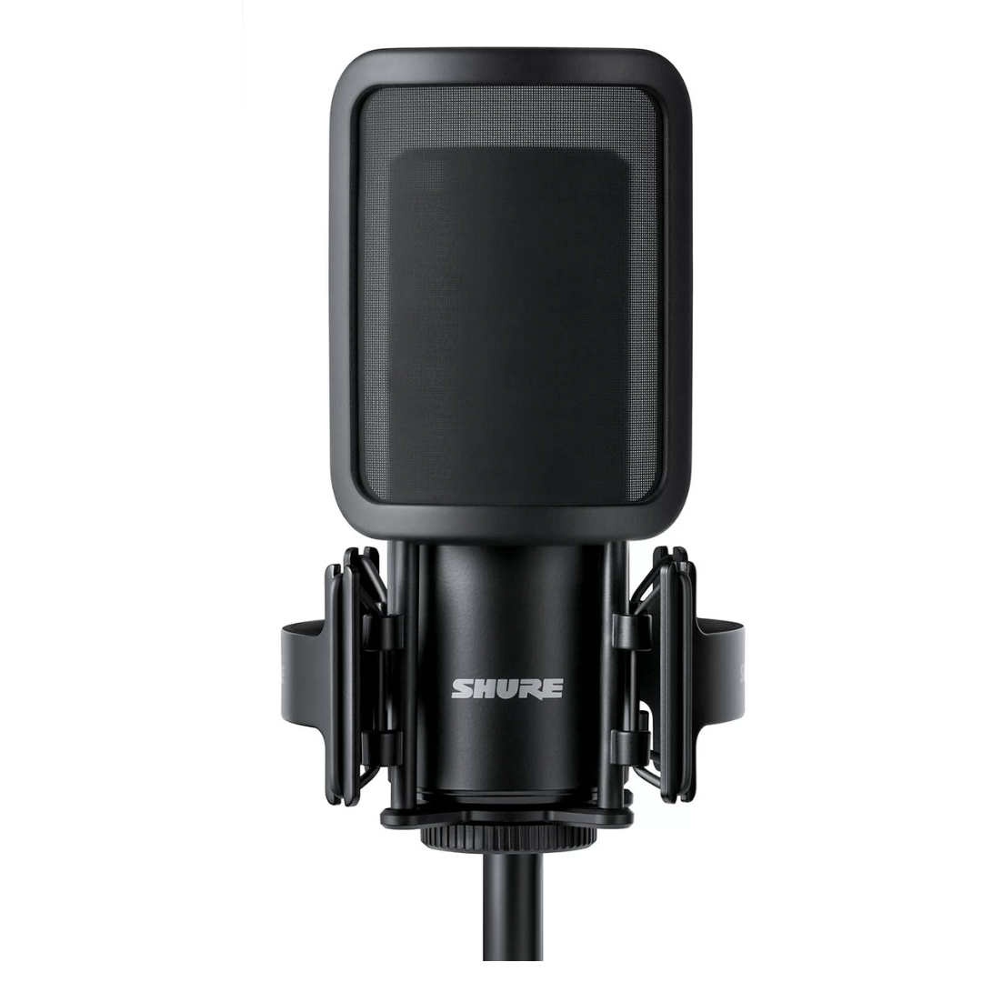 【家庭錄音套裝】Shure SM4 Studio Kit + Focusrite Scarlett Solo 錄音介面 + Shure SH-DESKTOP1 mic stand + 咪線