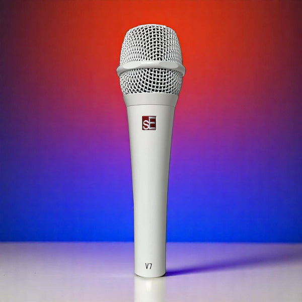 sE Electronics V7 White (白色 超心形動圈式手持 microphone) sE Electronics V7 White (白色 超心形動圈式手持 microphone)