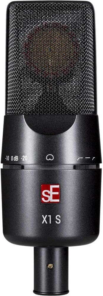 sE Electronics X1 S Studio Bundle (包括:X1 S咪高峰、防震架、防爆網、RF-X filter)