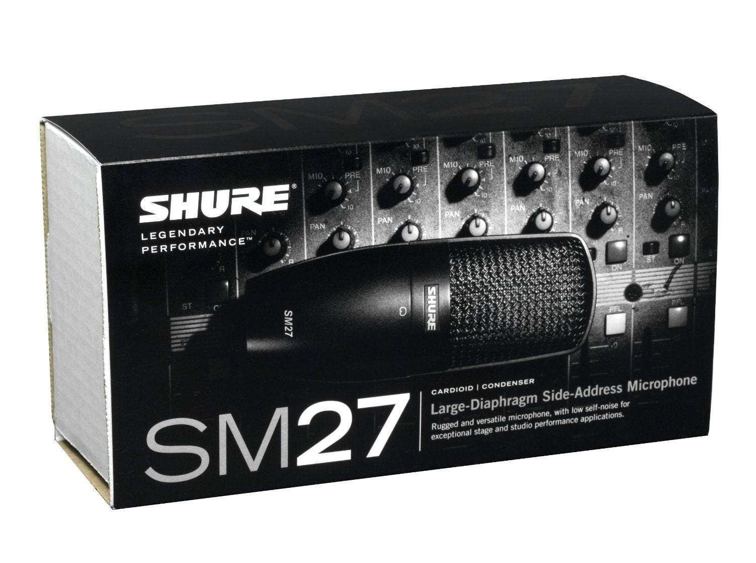 SHURE SM27-SC-X 心型指向性大振膜電容咪高峰
