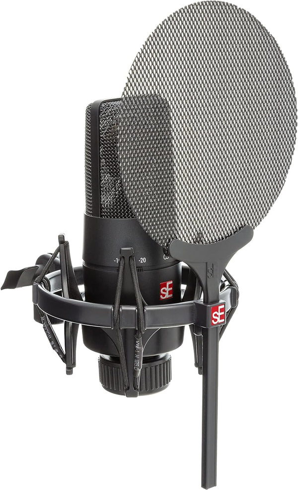 sE Electronics X1 S Vocal Pack 包括: 電容咪高峰、防震架及咪線 sE Electronics X1 S Vocal Pack 包括: 電容咪高峰、防震架及咪線
