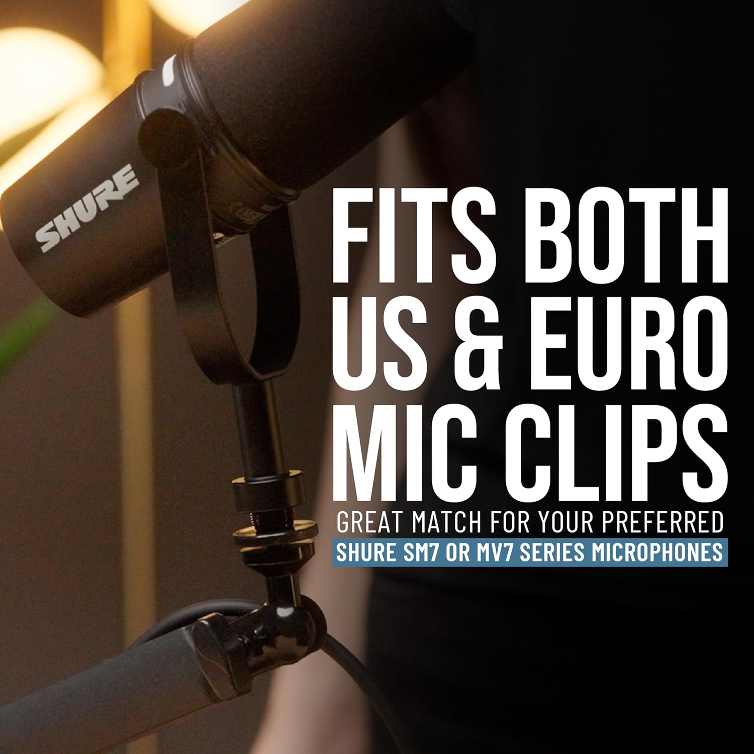 Shure SH‑BROADCAST2 – 桌面咪高峰支臂(Boom Arm)