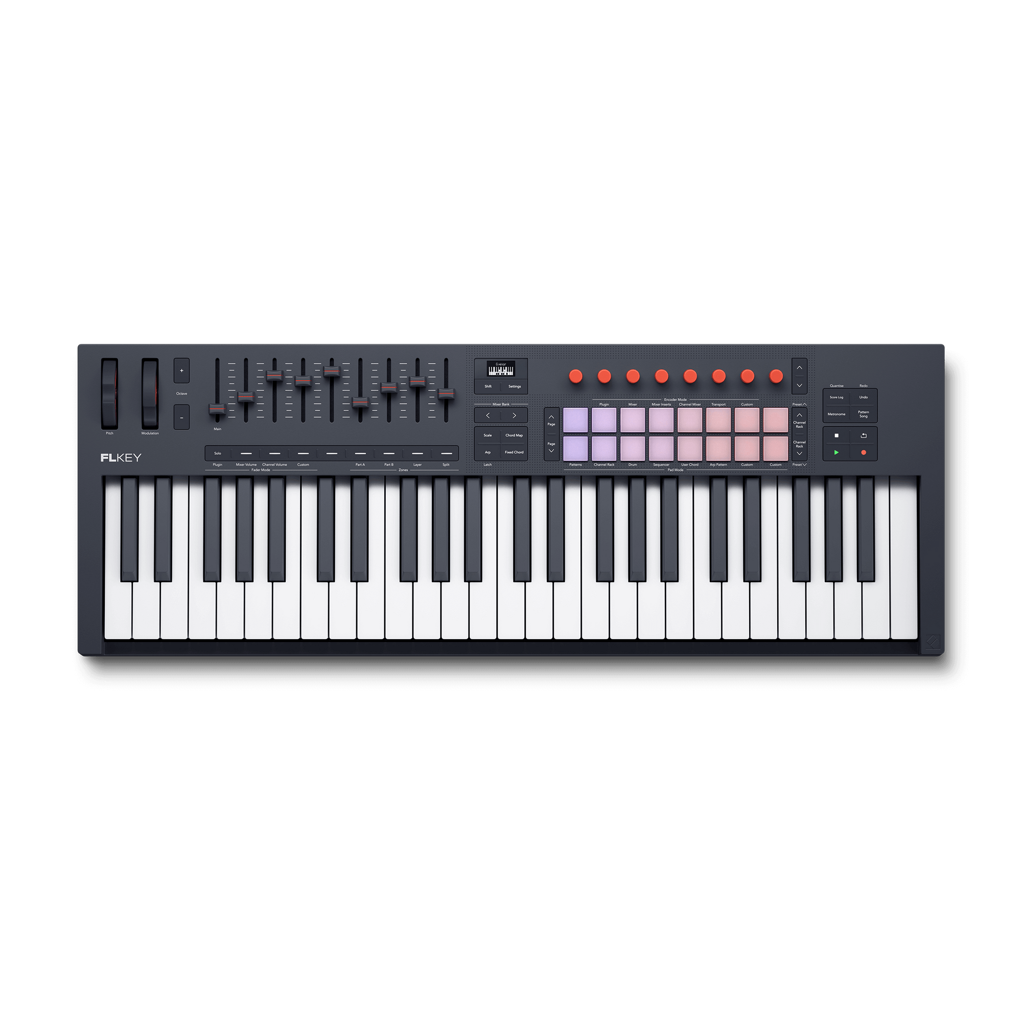 Novation FLkey 49 MK2|FL Studio 專用 49 鍵 MIDI Keyboard Controller