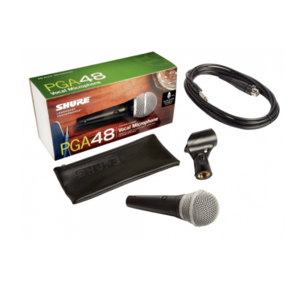 Shure PGA48-QTR 心型動圈咪高峰 (帶開關) Shure PGA48-QTR 心型動圈咪高峰 (帶開關)
