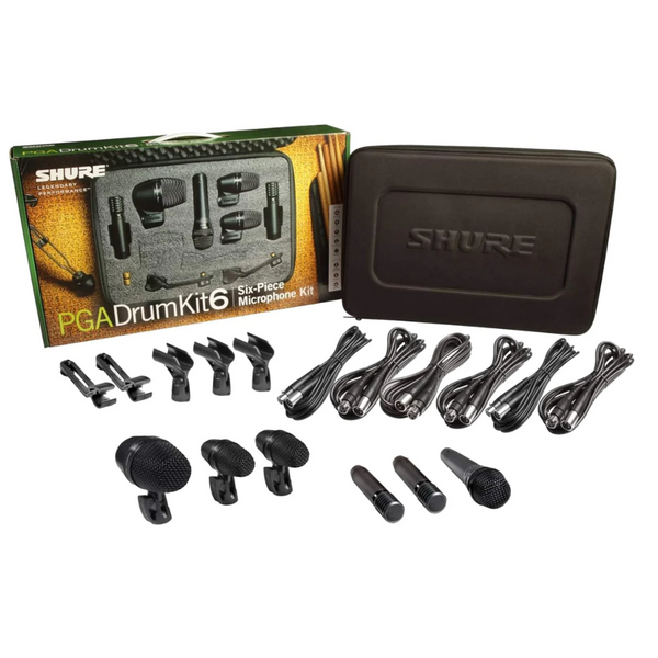 Shure PGADRUMKIT6 六件套鼓咪高峰套裝 Shure PGADRUMKIT6 六件套鼓咪高峰套裝