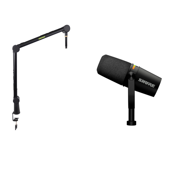 Podcast 套裝 (單人) : Shure MV7+ microphone +Shure SH-Broadcast1 桌面支架 Podcast 套裝 (單人) : Shure MV7+ microphone +Shure SH-Broadcast1 桌面支架