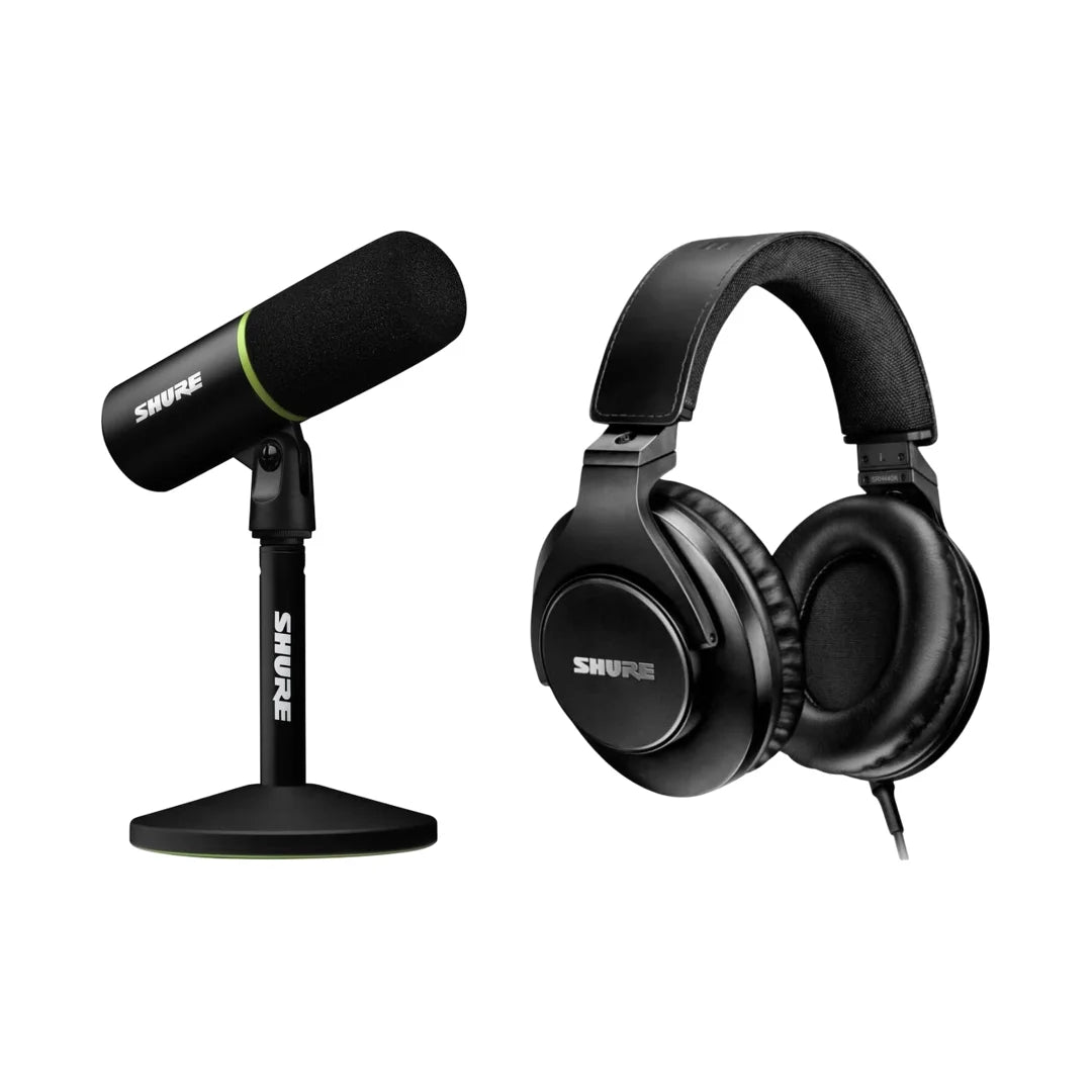 Shure MV6 USB 咪高峰 + SRH440A 耳機套裝|直播・Podcast