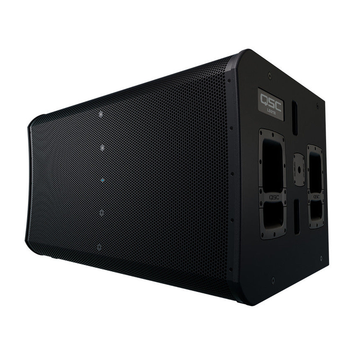 QSC LS218 雙 18 吋有源超低音喇叭 (subwoofer)|5000W 峰值 Class D・可組 Cardioid 陣列・適合大型活動及場地安裝