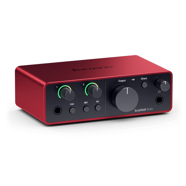 Focusrite Scarlett Solo 4th generation USB audio interface (電腦錄音界面) Focusrite Scarlett Solo 4th generation USB audio interface (電腦錄音界面)