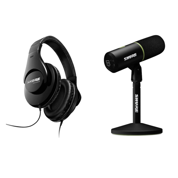Shure MV6 電競直播套裝,連 Shure SRH240A 監聽耳機 Shure MV6 電競直播套裝,連 Shure SRH240A 監聽耳機