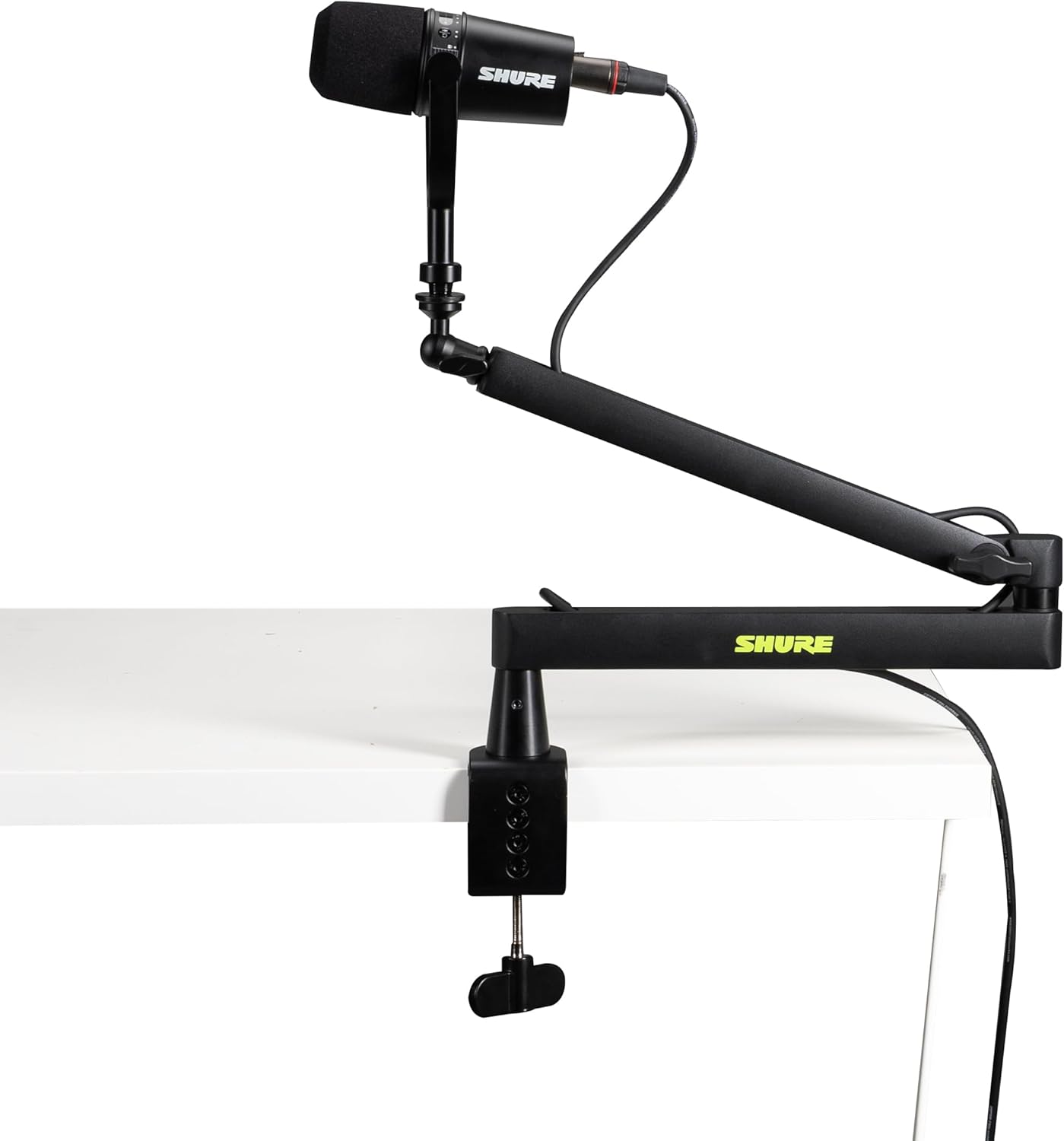 Shure SH-BROADCAST1 vs SH-BROADCAST2 mic stand：配Shure SM7B 用