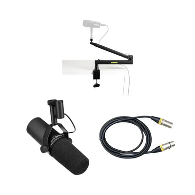 Shure SM7B 內容創作者錄音套裝：SM7B + XLR 線 + SH-Broadcast2，一次搞掂