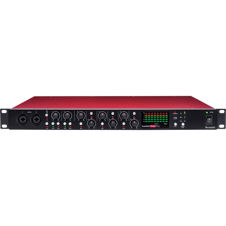 Focusrite Scarlett OctoPre: Rackmount 8-Channel Mic Preamp