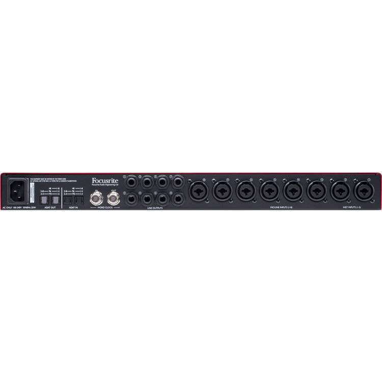 (電腦錄音套裝 - 10個 mic in 輸入方案) Focusrite Clarett+ 2Pre + Scarlett OctoPre Dynamic