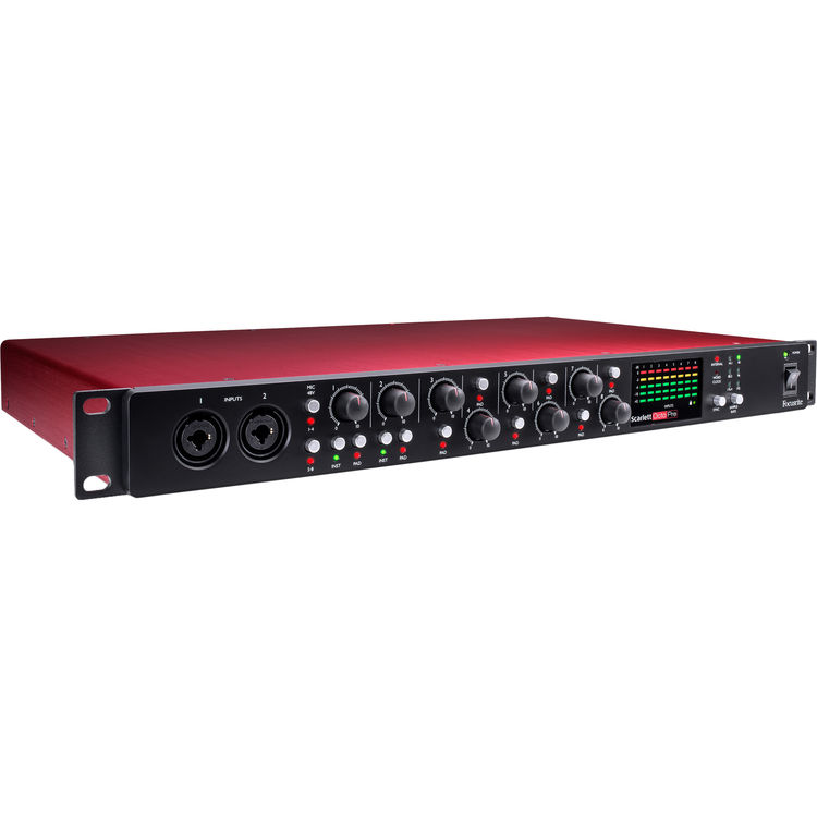 Focusrite Scarlett OctoPre: Rackmount 8-Channel Mic Preamp