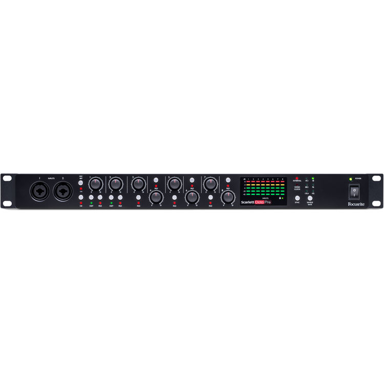 Focusrite Scarlett OctoPre: Rackmount 8-Channel Mic Preamp