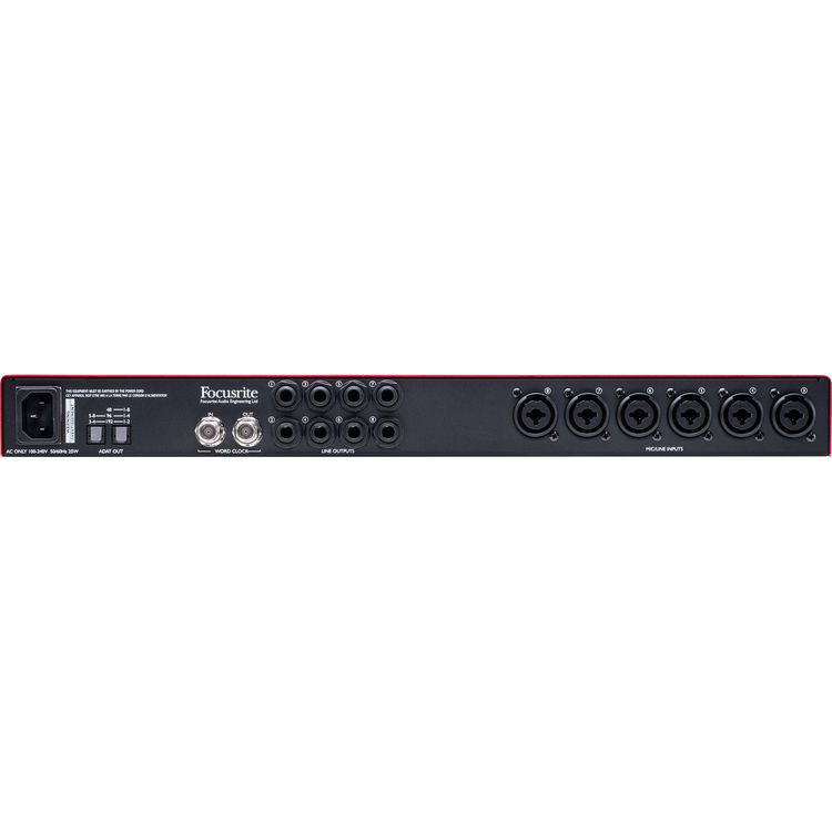 Focusrite Scarlett OctoPre: Rackmount 8-Channel Mic Preamp