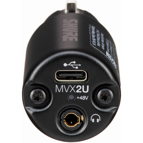 SHURE - SHU-MVX2U (XLR 到 USB 咪高峰轉換器) MVX2U