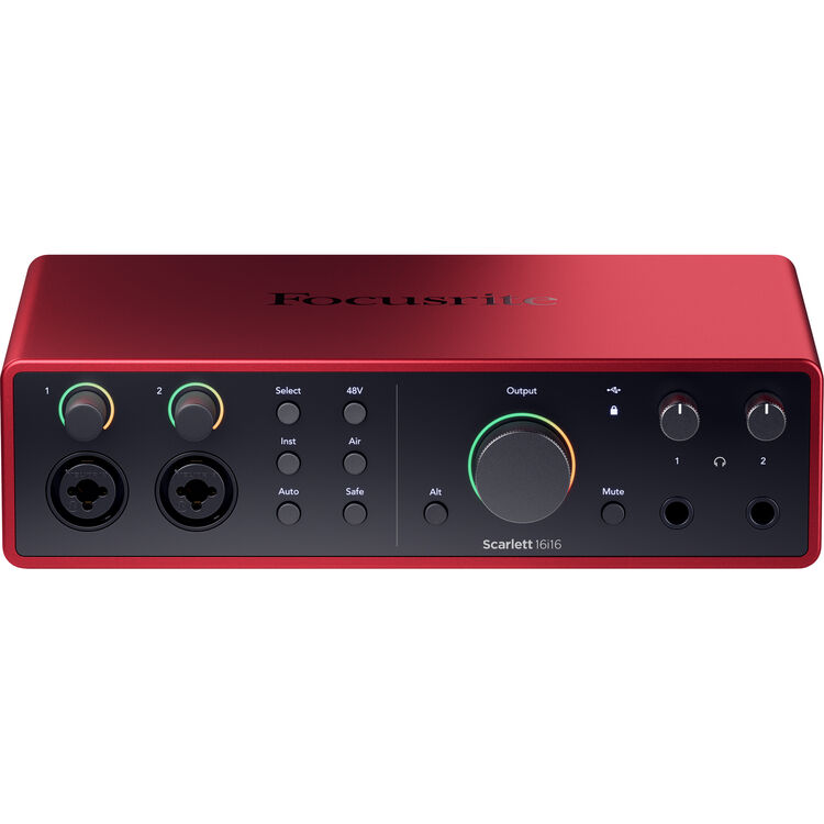 Focusrite Scarlett 16i16 Audio and MIDI Interface with USB-C (4th Gen)