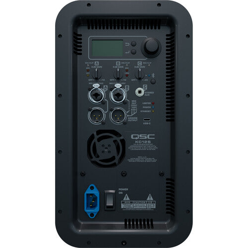 QSC KC12 (黑色) 主動式 12 吋三路柱型擴音系統 帶藍牙功能 / Column speaker