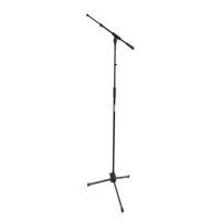 Shure SH-TRIPODSTANDTBM 三腳落地咪架 / Tripod Boom Mic Stand｜伸縮懸臂・可調高度（適用 SM58、Busking、Live）