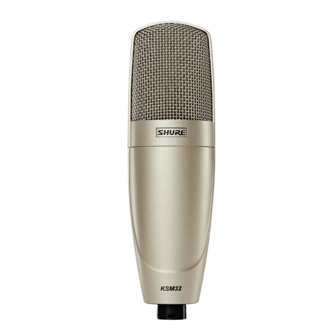 Shure KSM32/SL 大振膜寬指向性專業錄音室咪高峰 (香檳色)