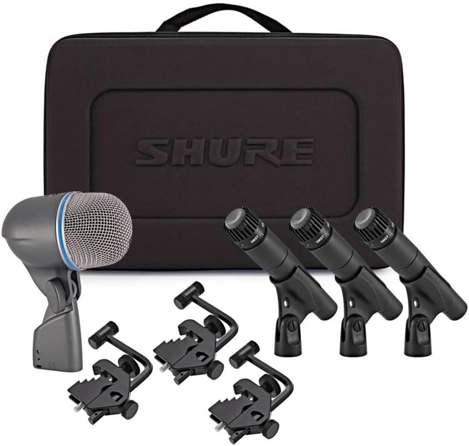 Shure DMK57-52 鼓組咪高峰套裝 (4件鼓咪套裝)