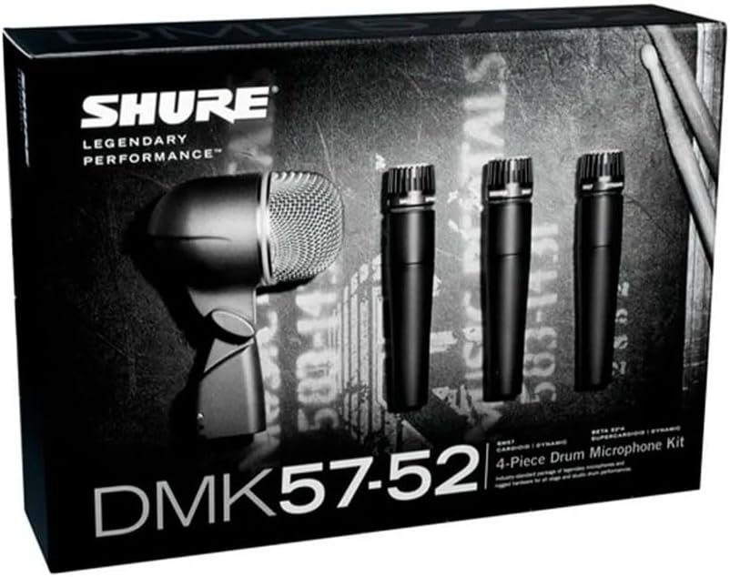 Shure DMK57-52 鼓組咪高峰套裝 (4件鼓咪套裝)