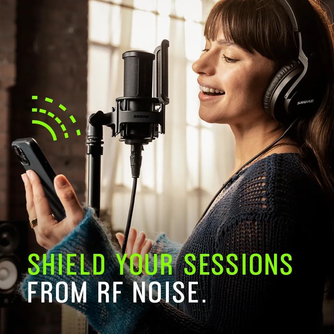 Shure SM4 Home Recording Microphone Kit 【SM4-K-KIT】家庭錄音套裝 (含: 電容咪 + 收納包 + 防震架 + pop filter)