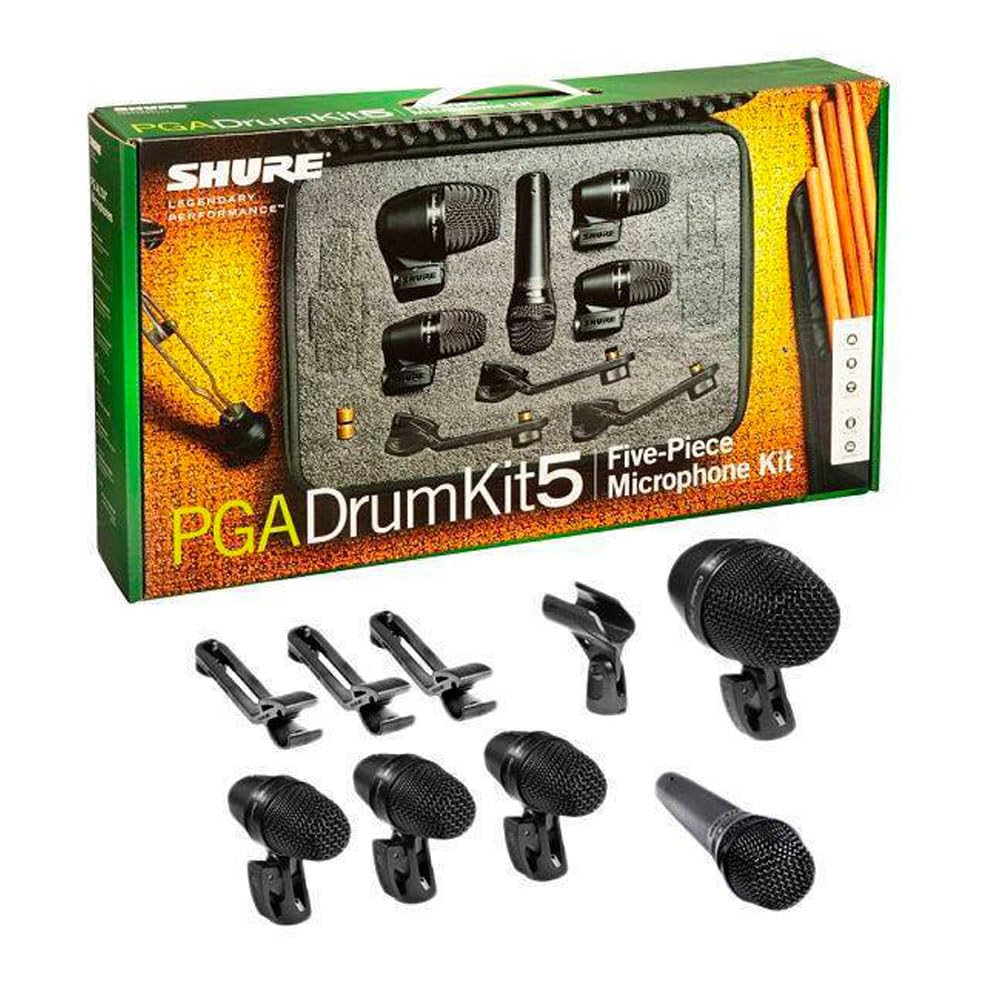 Shure PGADRUMKIT5 五件套鼓咪高峰套裝