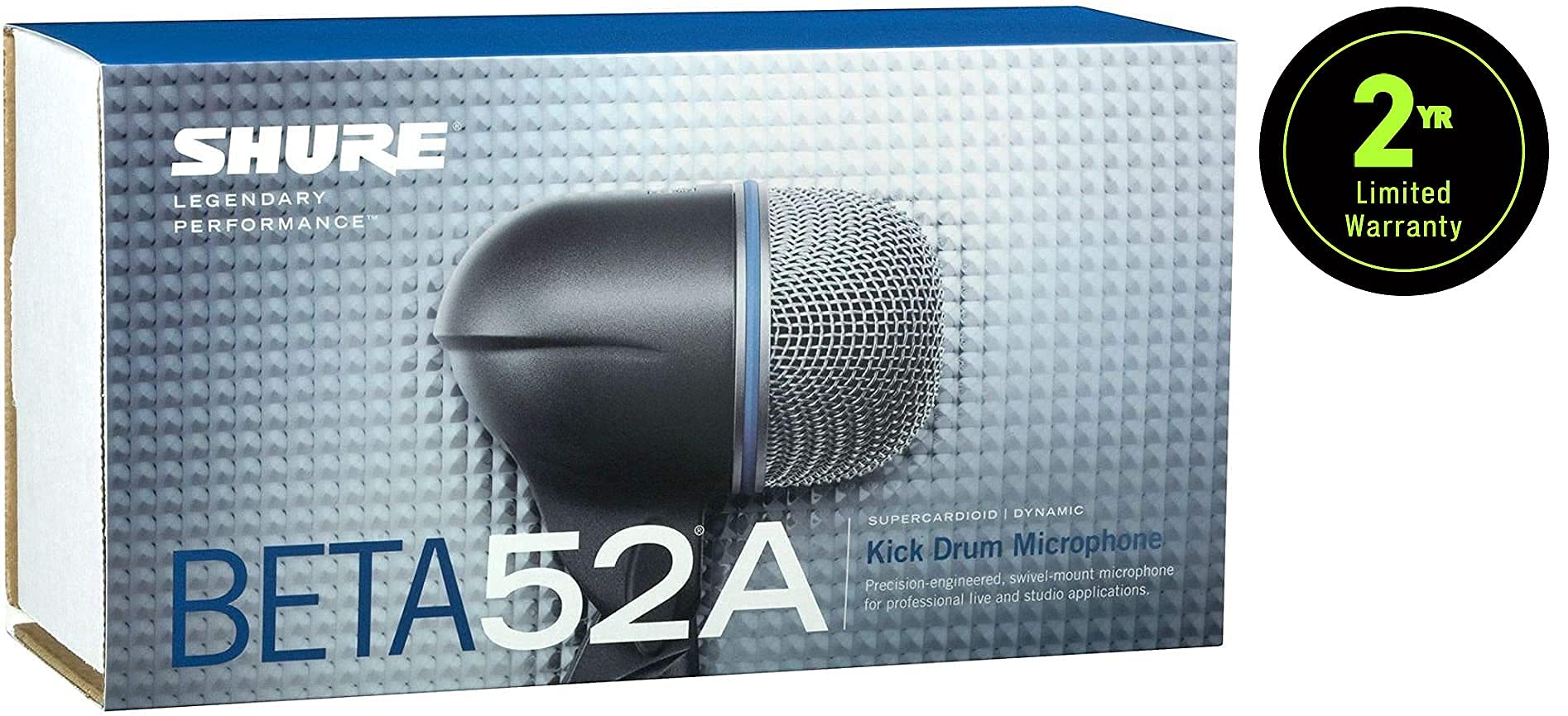 Shure BETA 52A 超心形低音鼓咪高峰
