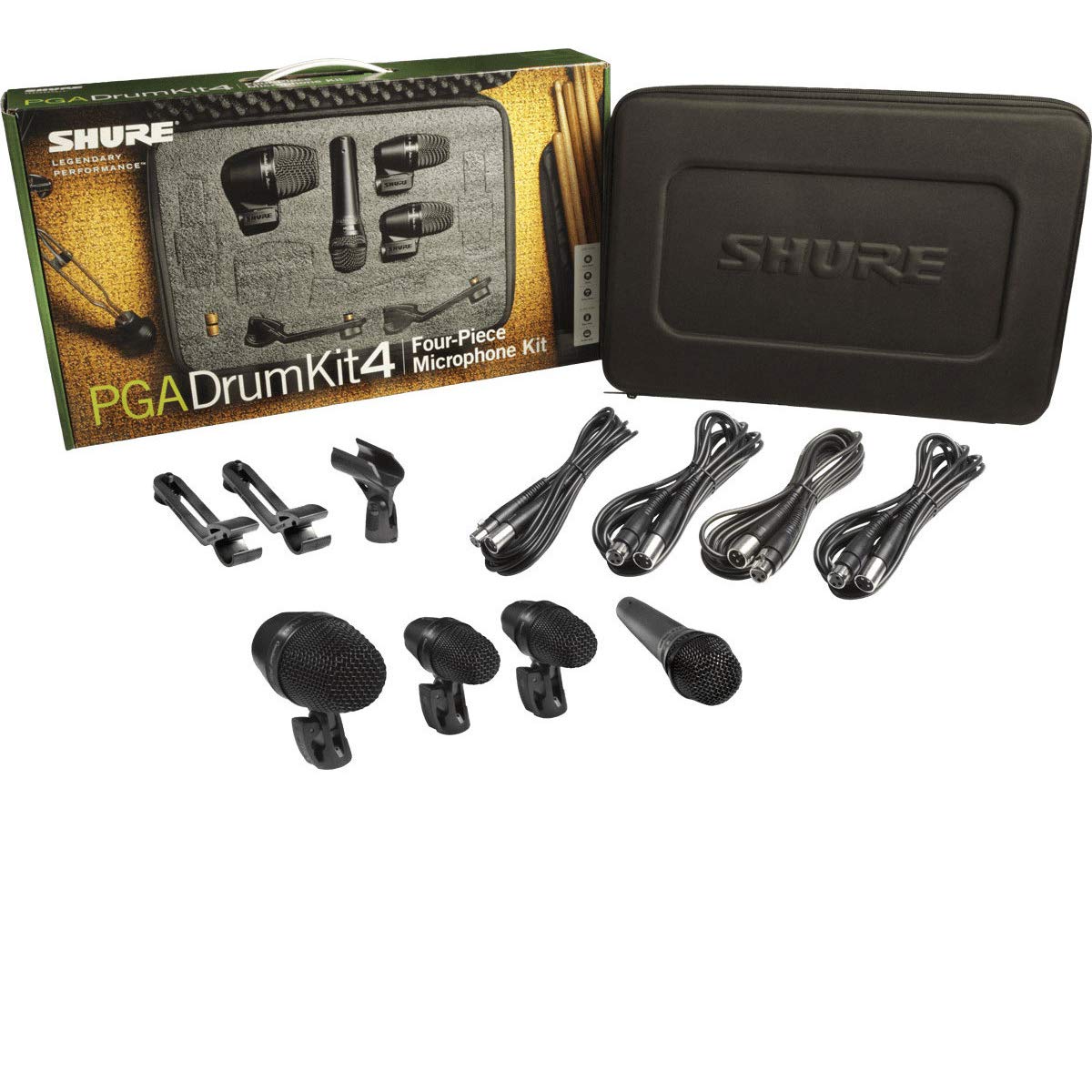 Shure PGADRUMKIT4 四件套鼓咪高峰套裝