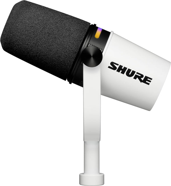 Shure MV7+-W 動圈播客咪高峰 (白色) ( USB / XLR 兩用)