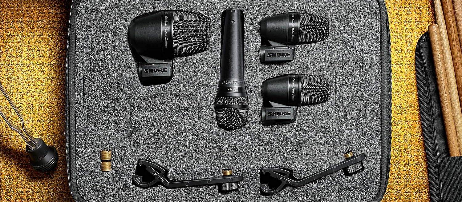 Shure PGADRUMKIT4 四件套鼓咪高峰套裝