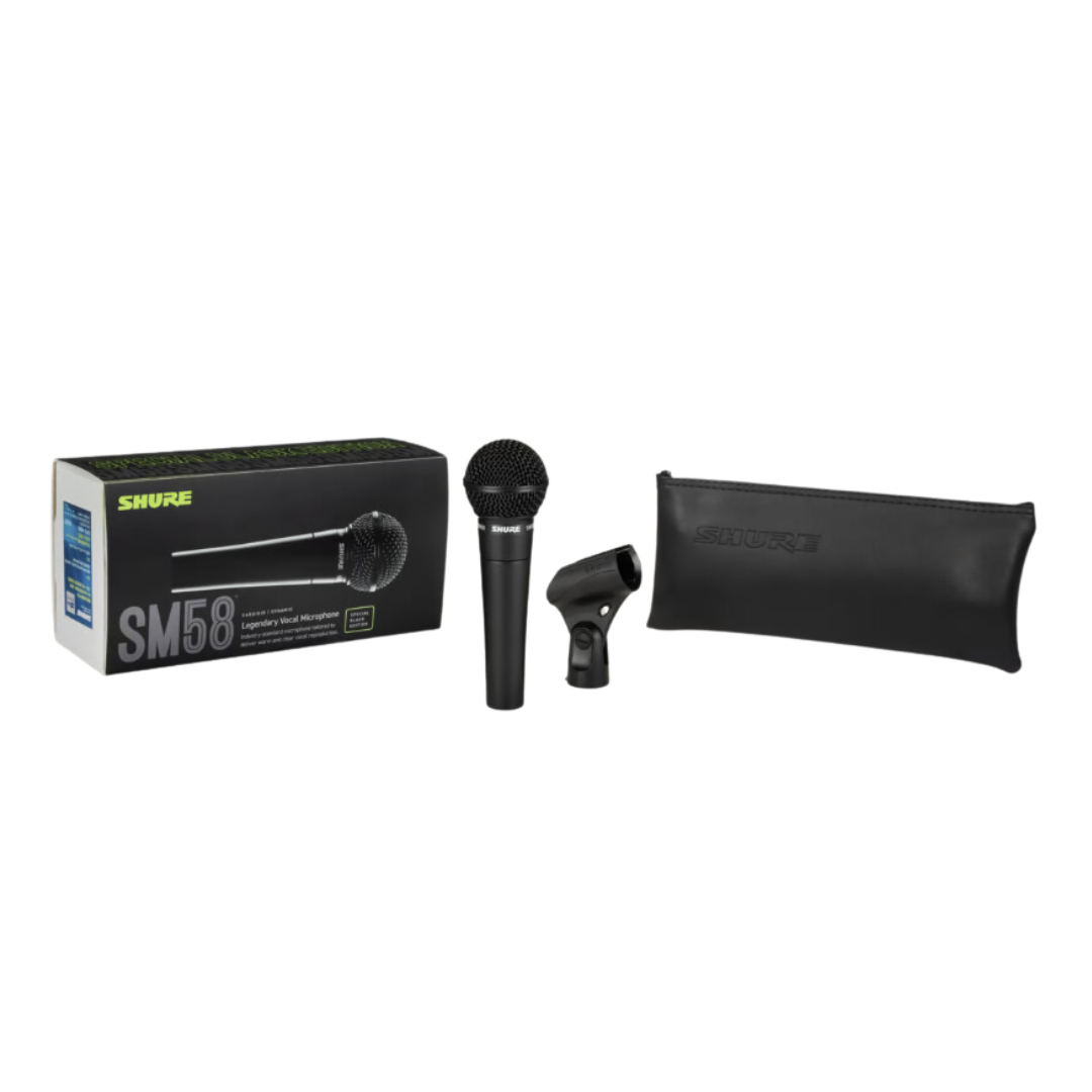 Shure SM58 BLACK edition 黑色特別版 (人聲動圈咪 ) SM58-BLK