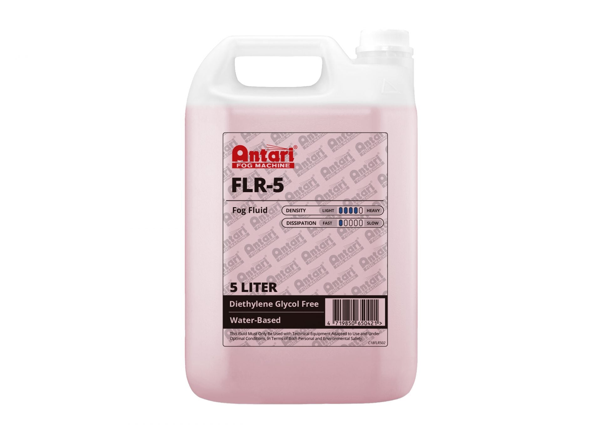 Antari FLR-5 高密度煙霧水 (5公升) - [純白、濃密、又能很快消失之輕煙霧]