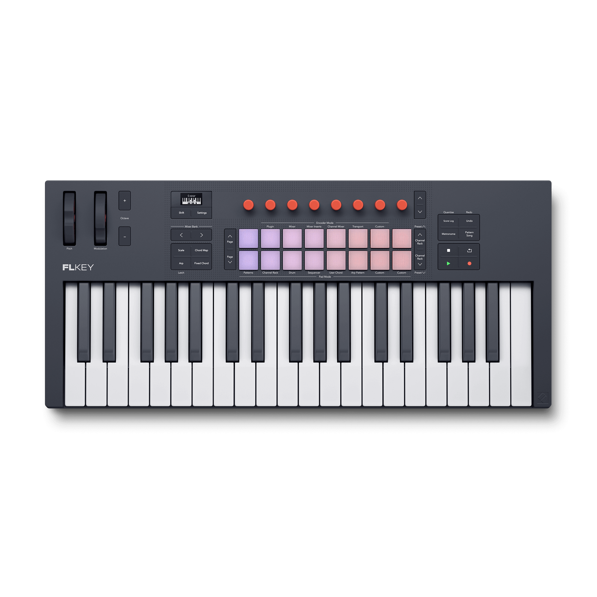 Novation FLkey Mini 37 (MK2)｜FL Studio 專用 25鍵迷你 MIDI Keyboard Controller