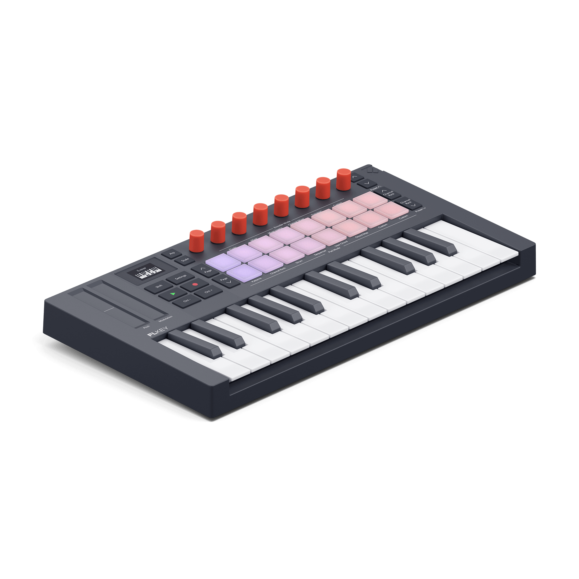 Novation FLkey Mini 25 (MK2)｜FL Studio 專用 25鍵迷你 MIDI Keyboard Controller