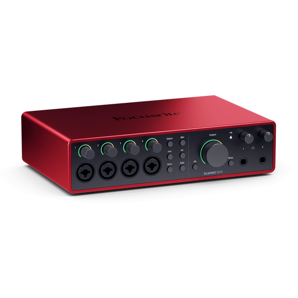 Focusrite Scarlett 18i16 G4 (18-in, 16-out) audio interface 電腦錄音介面