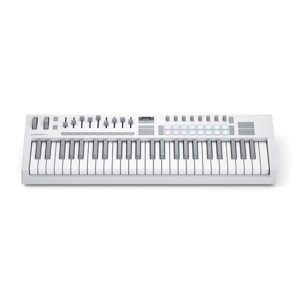 Novation Launchkey 49 MK4 White 全白版 49鍵 MIDI 控制鍵盤｜支援 Ableton Live、Logic、Cubase