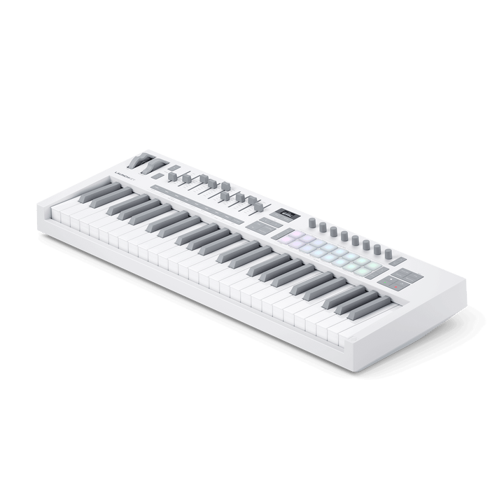 Novation Launchkey 49 MK4 White 全白版 49鍵 MIDI 控制鍵盤｜支援 Ableton Live、Logic、Cubase