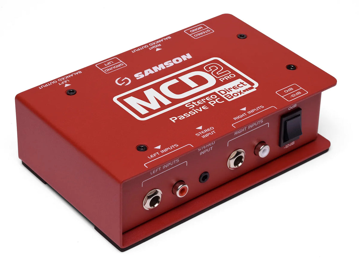 Samson MCD2 Pro Stereo Computer/DJ Direct Box