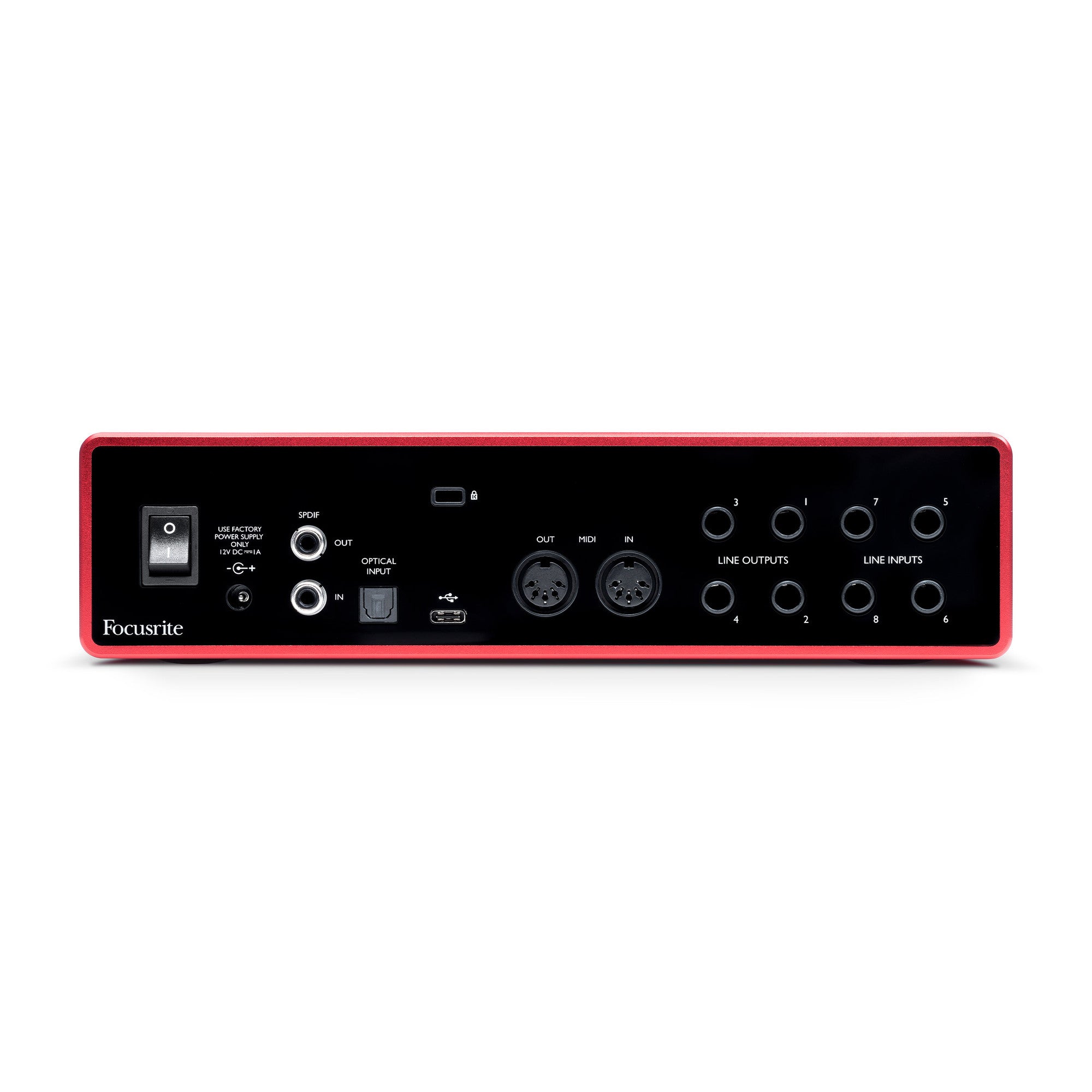 Focusrite Scarlett 18i8 3rd generation USB audio interface (18-in,8-out) 電腦錄音界面