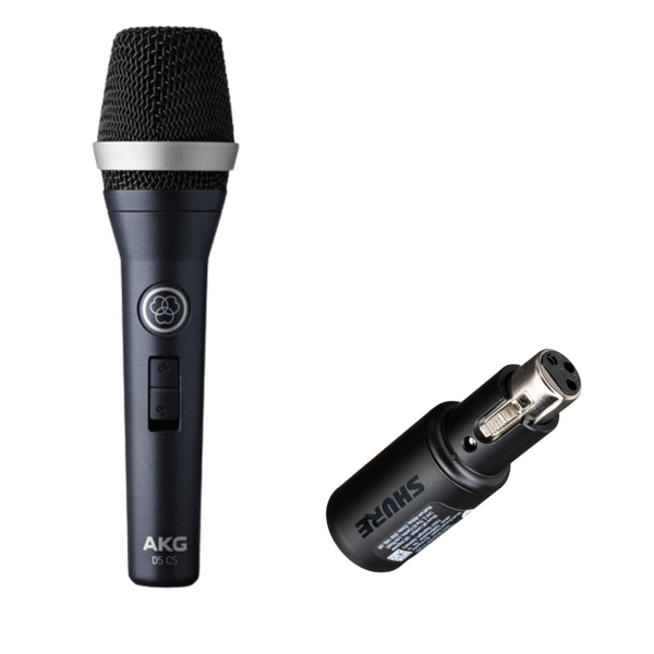 單人電腦錄音套裝: AKG D5 人聲咪 + Shure MVX2U audio interface