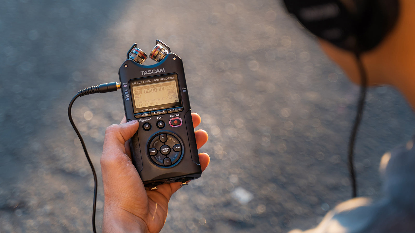 Tascam DR-40X 四軌便攜錄音器 ＋USB 音頻介面