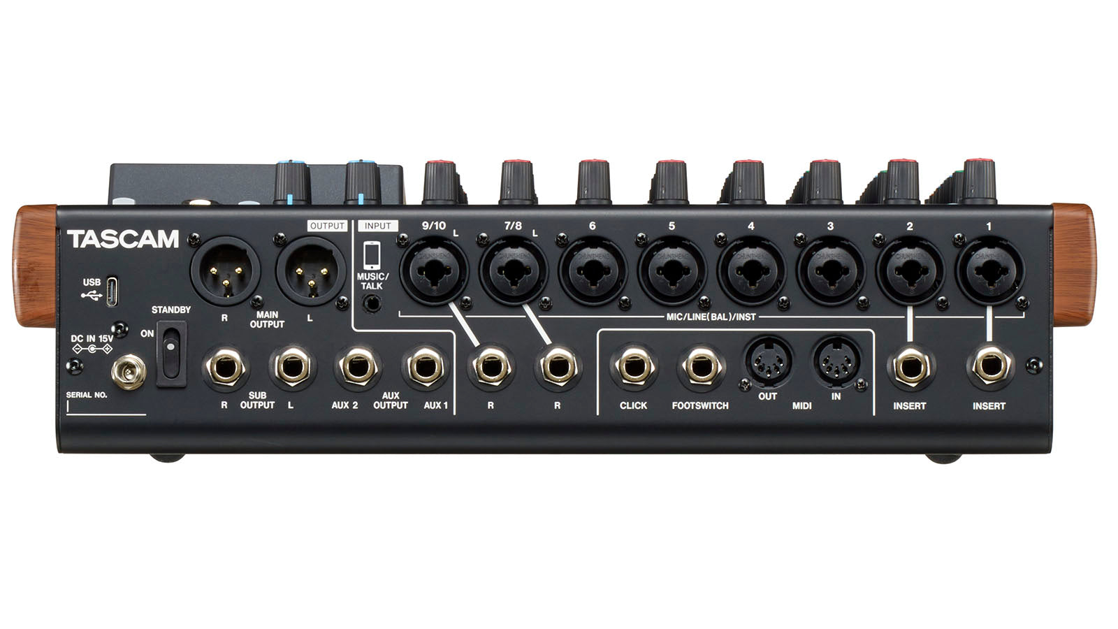 TASCAM Model 12 (12軌數位錄音 mixer，DAW控制器及音頻介面)